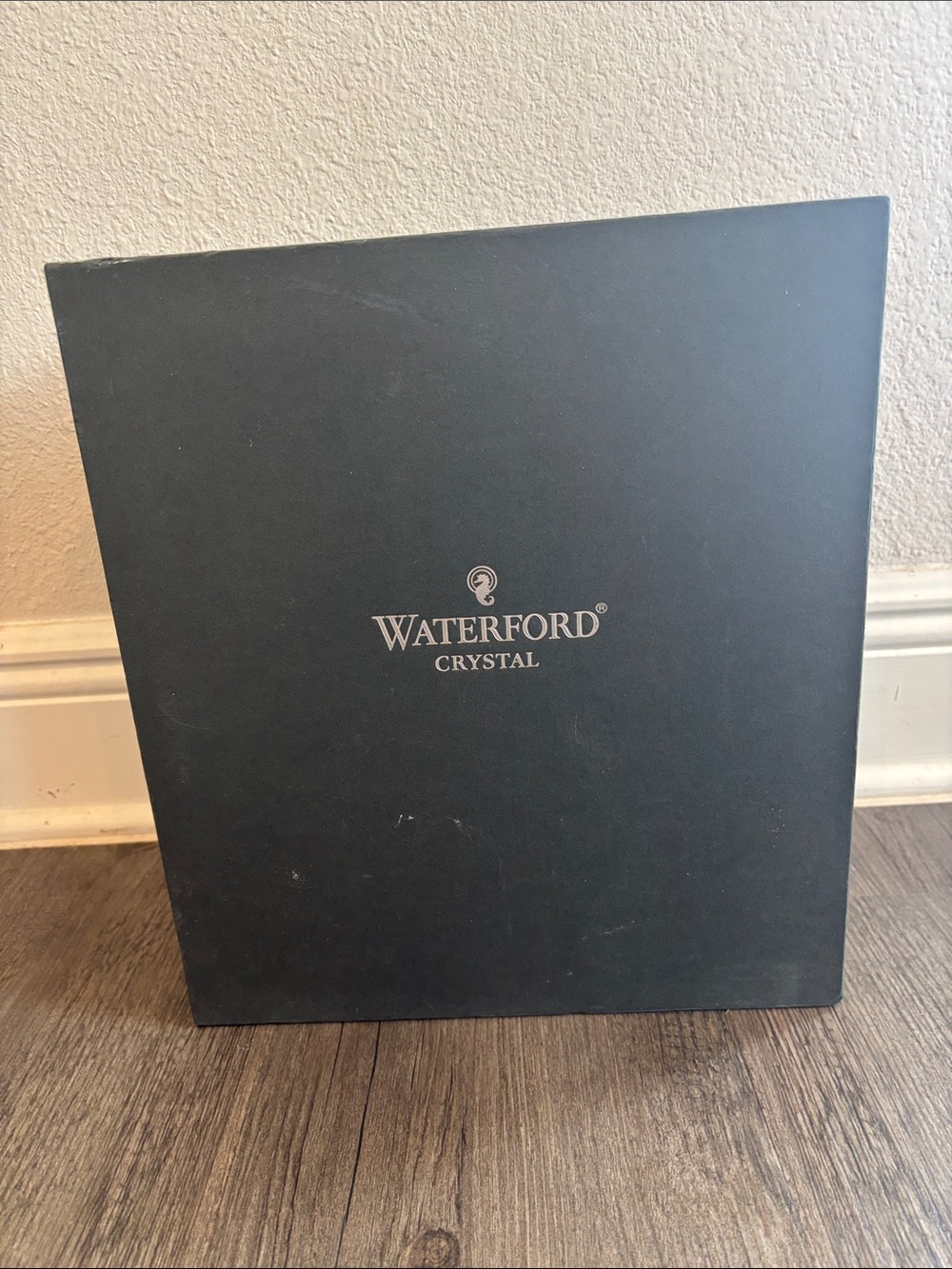 Waterford Crystal Presentation Box - Black with Silver Logo